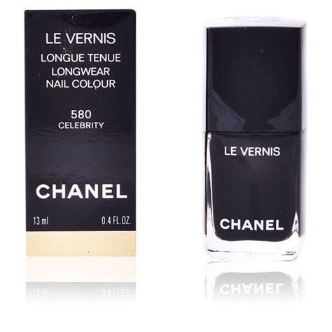 chanel le vernis 13 ml 580-celebrity|Chanel Le Vernis Nail Colour 580 Celebrity (without outer cap!).